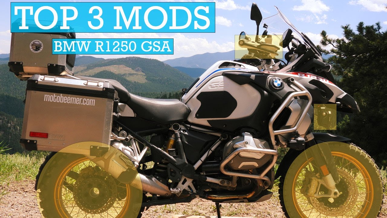 BMW R1250GS Accessories and Upgrades Part 1 of 2 ---- 17 Budget Accessories  on Test - ENG/DEU 