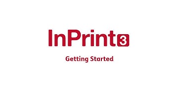 InPrint 3 Getting Started