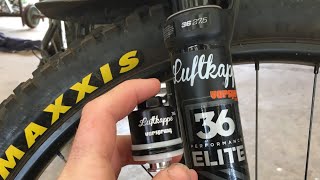 Vorsprung Luftkappe Review in a 2019 Fox 36 Grip2