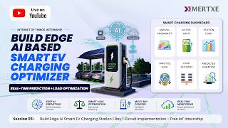 Build Edge AI Smart EV Charging Station | Bay 1 Circuit Implementation - Free IoT Internship Day 5