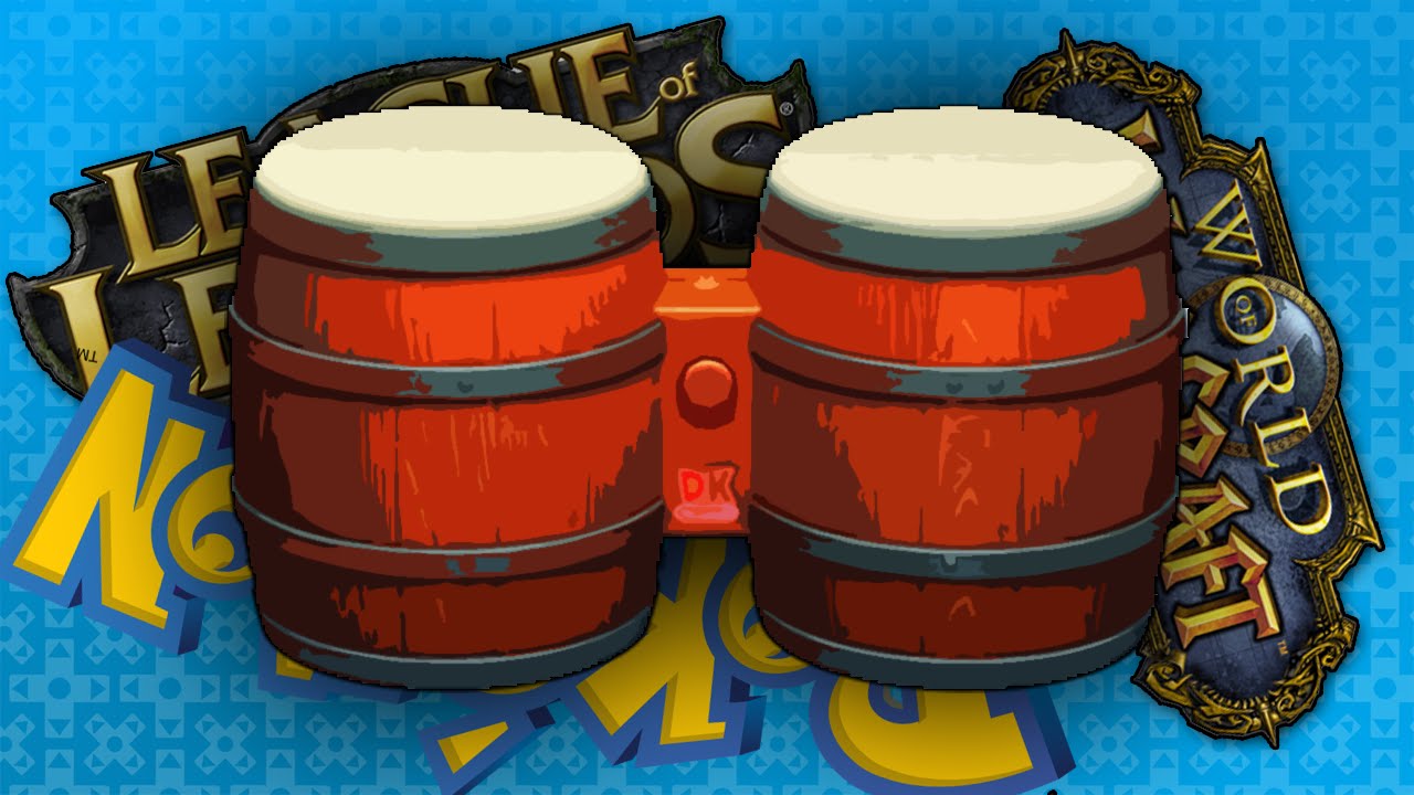 Playing With Bongos Pokemon, WoW, and LoL DPadGamer YouTube