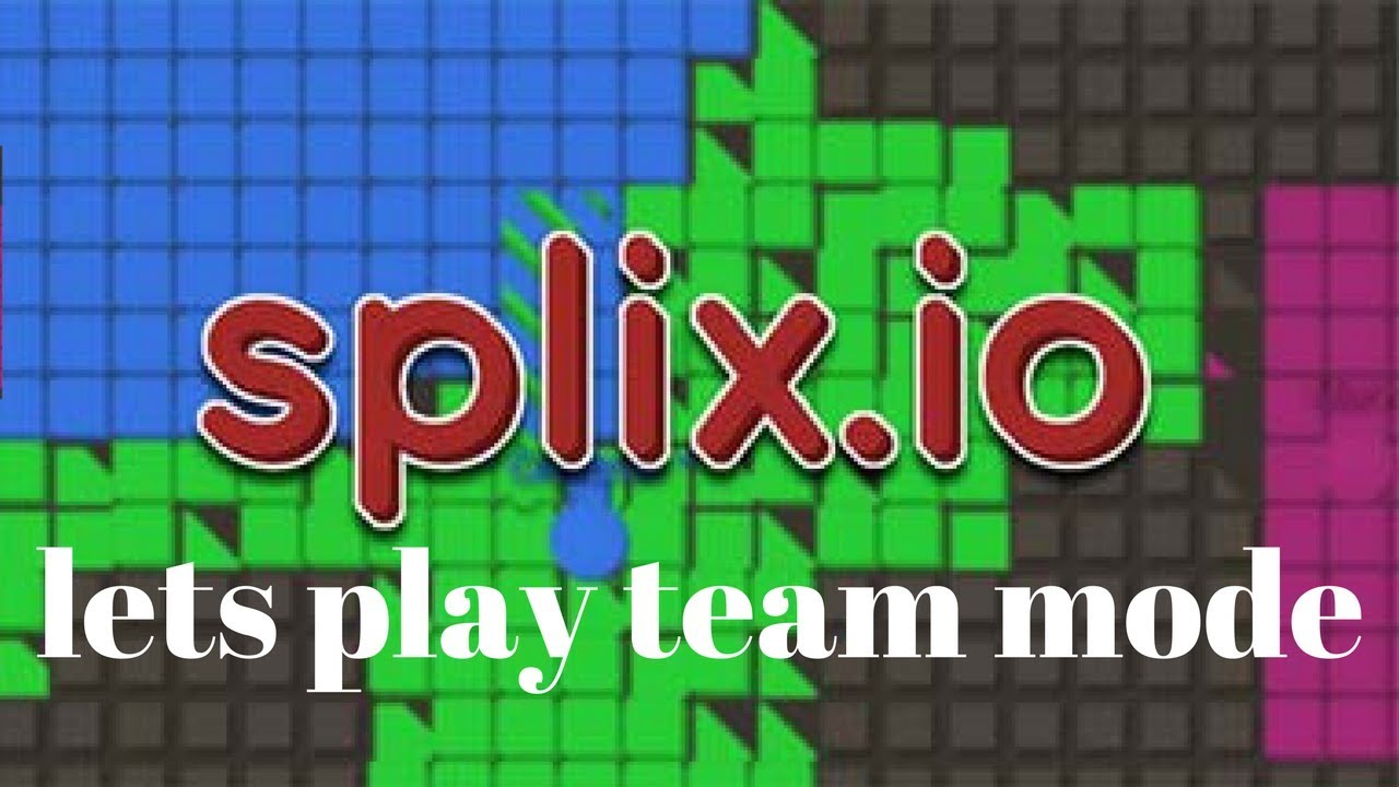 Trying out the new team mode in splix.io