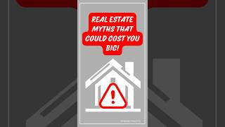 Busting the 5 biggest real estate myths - so you don’t lose money. #RealEstateTips #RealEstateFacts