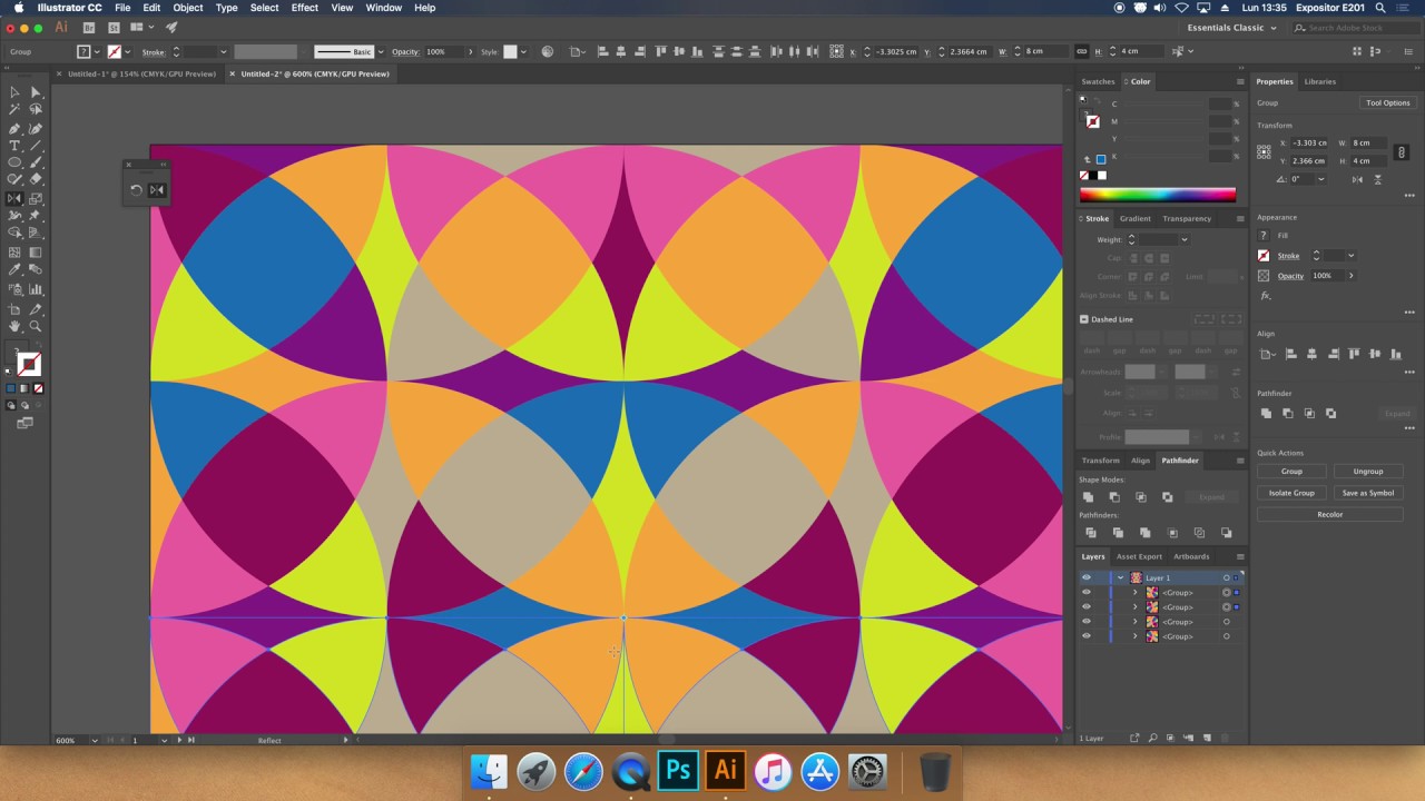 ILLUSTRATOR CC 2019: Creación de módulos