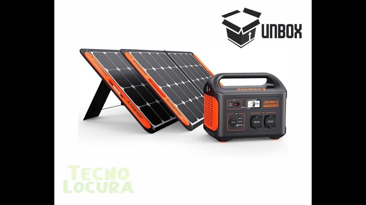Jackery Portable Power Station Explorer 1000 UNBOXING 🥇Estación de energía  portable OFERTA Prime Day 