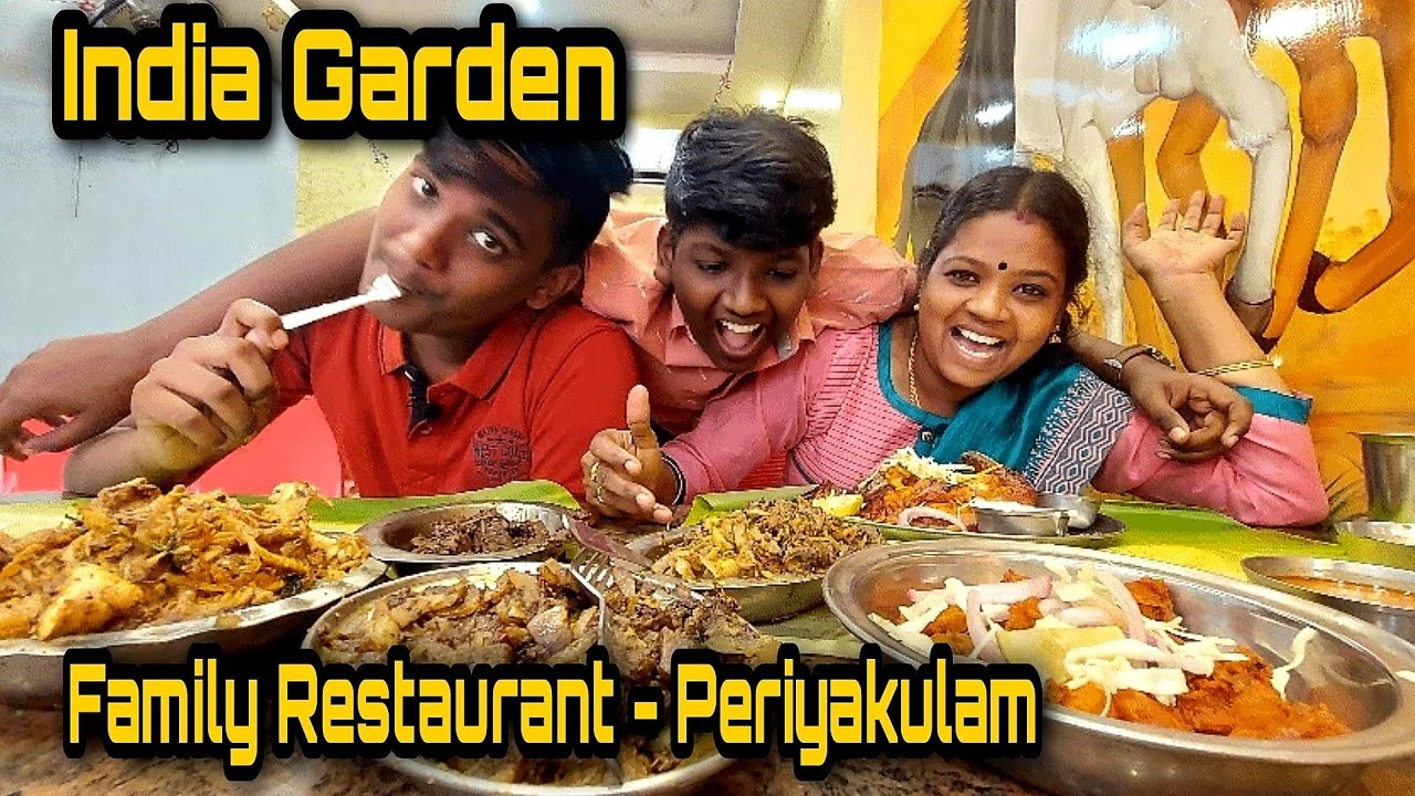 India Garden/ Family Restaurant/Periyakulam/ Food Review with Sivani's