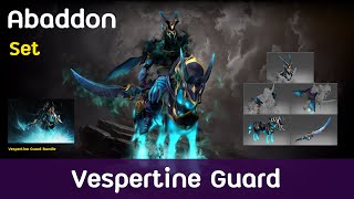 Dota2 Abaddon Vespertine Guard Set