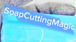 ASMR cutting dry soap/oddly carving soap/satisfying relaxing crunchy sounds/ Crushing soap ASMR