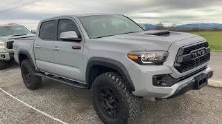 3 Month Ownership Update of my Toyota Tacoma TRD Pro! Cement Grey never grows old...
