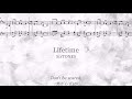 【耳コピ/ピアノ/フル】Lifetime/SixTONES【歌詞/和訳/楽譜】
