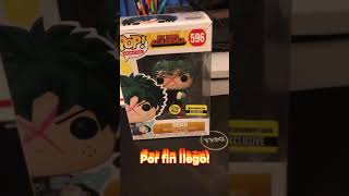 My hero academia Deku full cowl  Glow In The Dark Entertainment Earth exclusive Funko Pop, Unboxing