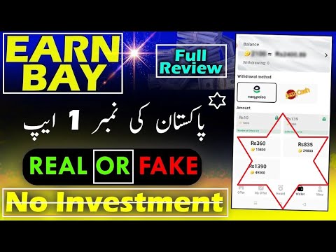 Earn Bay Earning App Review | Earn Bay Real or Fake? | Earn Bay Withdrawal Proof & Full Guide