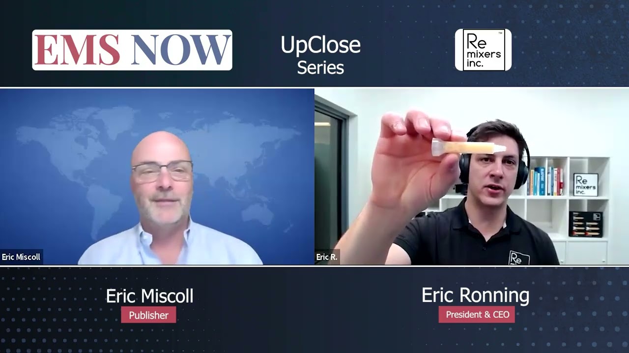 Up Close with Eric Ronning, President & CEO, Re Mixers, Inc.
