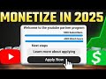 How to Monetize Youtube Channel in 2025 | Step-by-Step Guide for Beginners. Vk saini chaksu 💕#2025