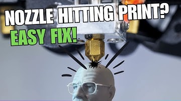 How to Fix 3D Printer Nozzle Hitting Print | Try This Easy Fix!