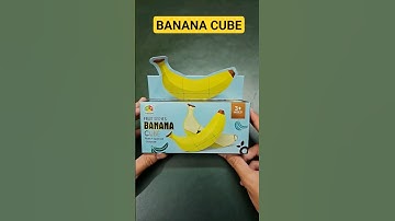 Banana Cube Unboxing #shorts