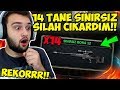 İNANILMAZ REKORRR!!! TAM 14 TANE SINIRSIZ SİLAH ÇIKARDIM!! ZULA