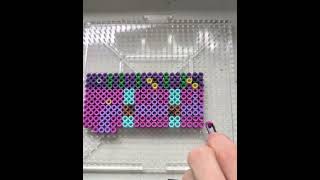 Making the entire Undertale map, out of perler. Part 5 #undertalefanart #undertaleanniversary