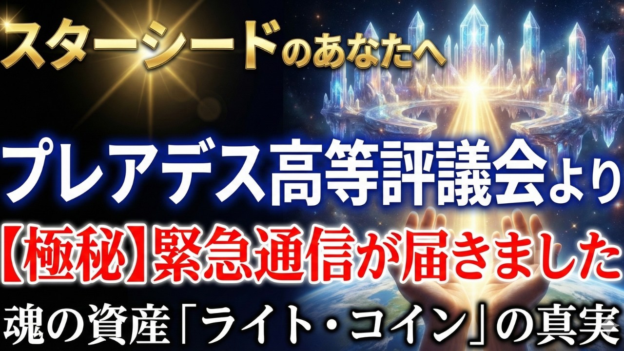 【※涙が出る・眠い・鳥肌…心当たりがあるスターシードへ！】今あなたの体に起きている異変の「本当の意味」とは？！【プレアデス高等評議会】