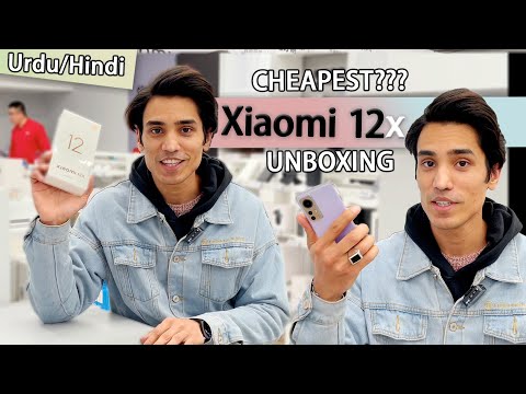 Xiaomi 12x without Charger - Unboxing & First look in Urdu/Hindi #xiaomi12x