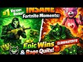 INSANE Fortnite Moments: Epic Wins &amp; Rage Quits!