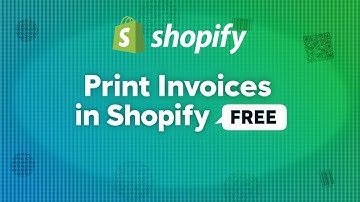 How to Print Invoices & Packing Slips in Shopify for Free (2025 Guide)
