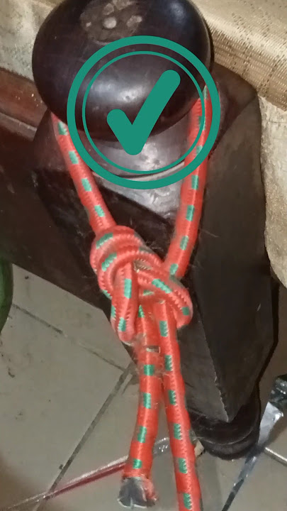 Great knotting skills - Simple and easy #knots #rope #knotskill #diy #ropework #shortvideo #craft