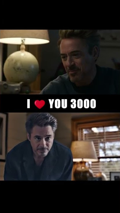 I Love You 3000 #ironman #AvengersEndgame #shorts