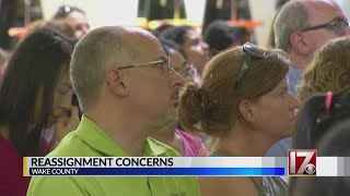 Wake County parents continue to voice concerns over reassignment