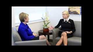 Florida Attorney General Pam Bondi answers questions from Pres./CEO Beth Kigel