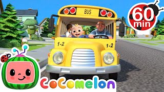 Wheels On The Bus (School Version) | Kids Songs | Moonbug Kids  Nursery Rhymes for Babies