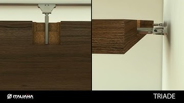 SDS London - Concealed Floating Shelf Bracket from HAFELE