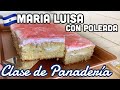 MARIA LUISA CON POLEADA -clase de panaderia-