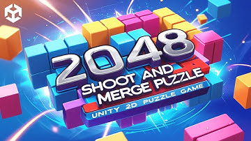 2048 Shoot And Merge Game Unity Template | Unity 2D Puzzle Game Template | 2D Game Unity