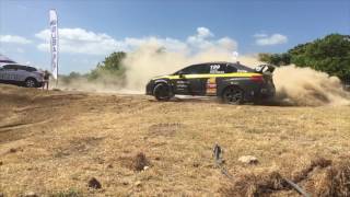 Polaris Jump Over Drift Carstunt Show At Nitro City Panama