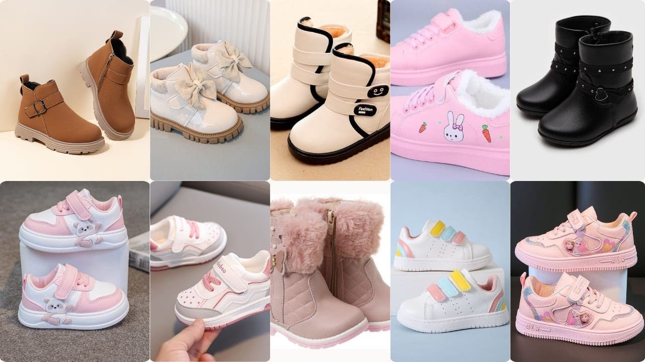 Baby Girl Winter Shoes 2026/ Cute Winter Shoes For Baby Girl/ Trendy Winter Shoes Design Ideas |