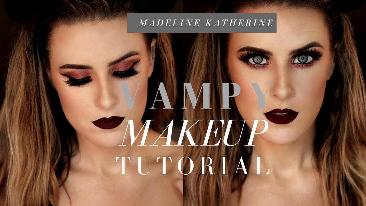 Rose Red Vampy Makeup Tutorial