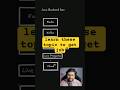 Not getting job in java #coding #javaframework