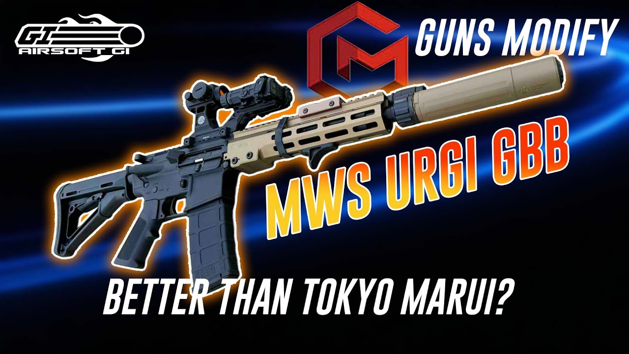 FULLY UPGRADED OUT OF THE BOX? - Guns Modify MSW URGI Gas Blowback Rifle | Airsoft GI