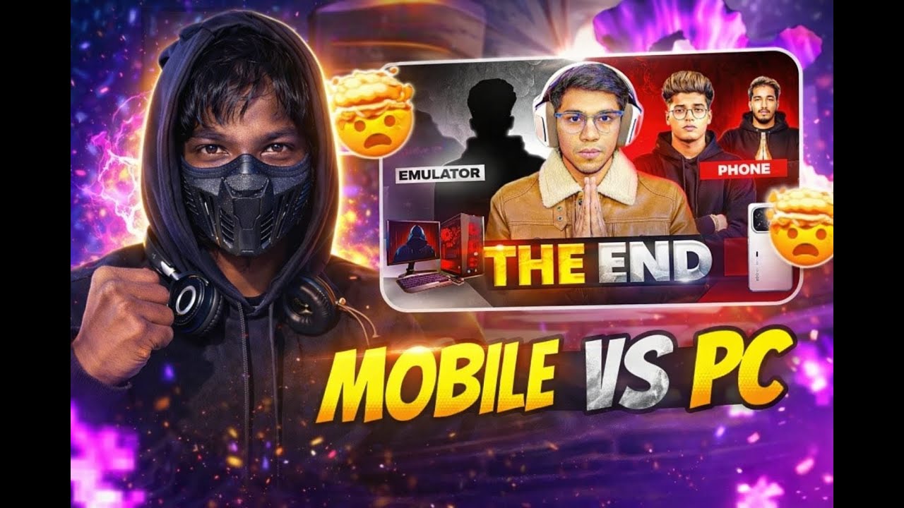 🔥 Mobile vs PC Controversy EXPOSED 😱 | Emulator सच | Free Fire Live 🔴