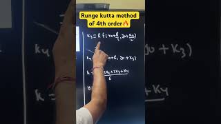 Runge-Kutta 4th Order Method in 1 Minute 🔥 | Quick Numerical Trick