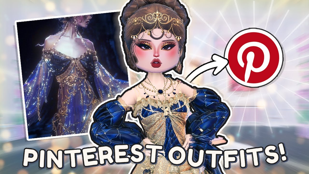 Letting *PINTEREST* Decide my Outfits for Every Theme in DRESS TO IMPRESS! | Roblox
