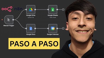 Cómo conectar n8n con Google en 3 Minutos: Drive, Gmail, Sheets, Docs (Tutorial 2025)
