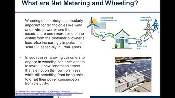 Virtual Net Metering and Wheeling