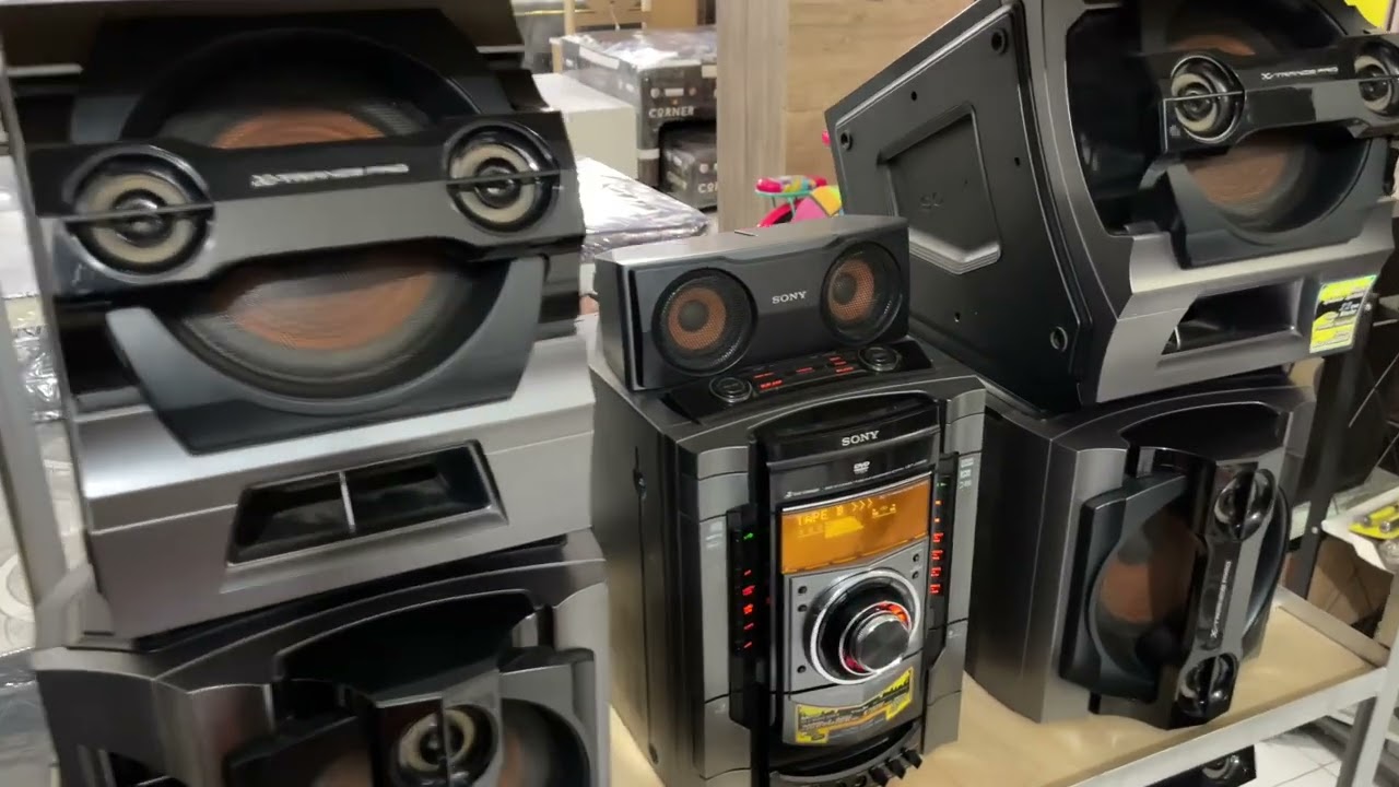 SONY LBT-ZX80D🔊9700 PMPO🔊Play Cassette - YouTube