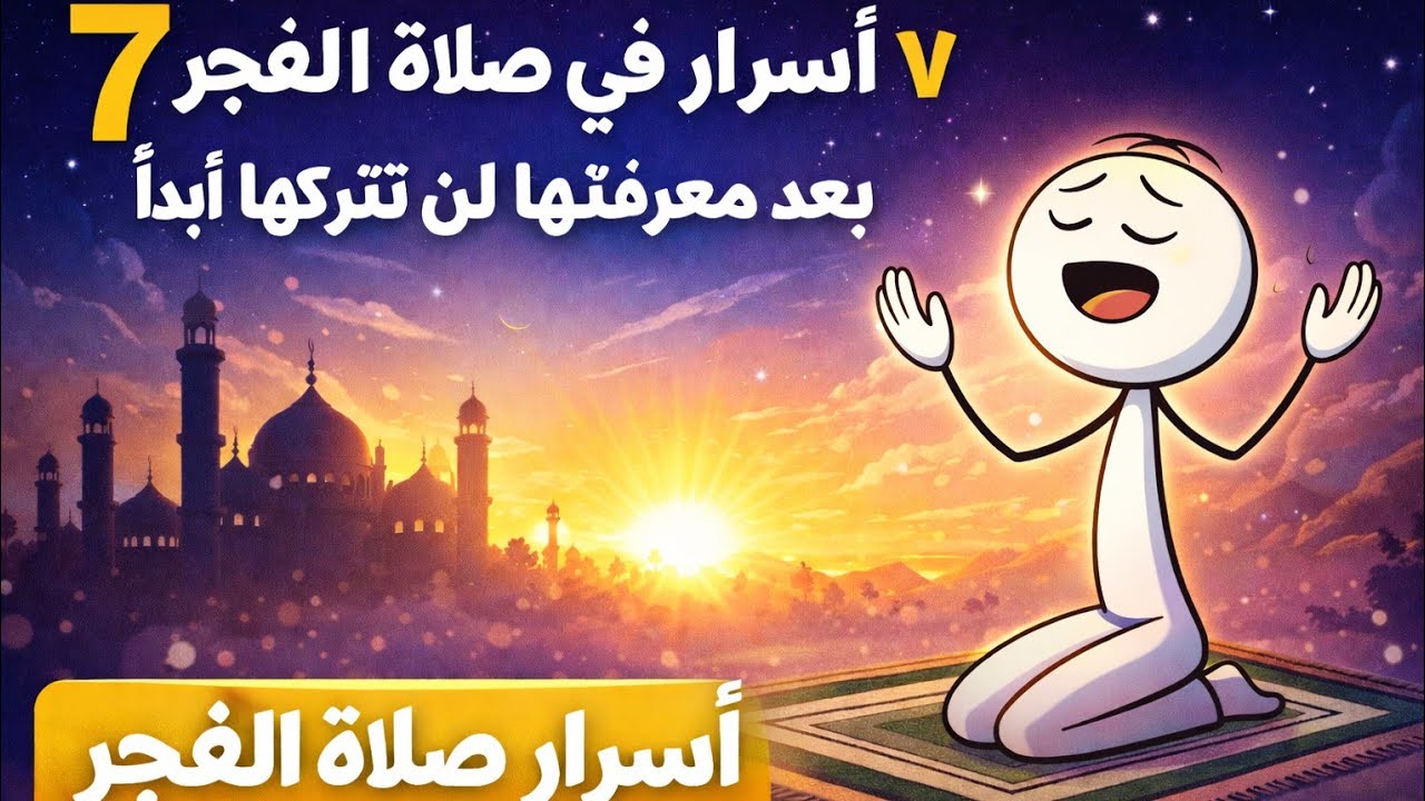 سبعة أسرار في صلاة الفجر… بعد معرفتها لن تتركها أبدًا بإذن الله