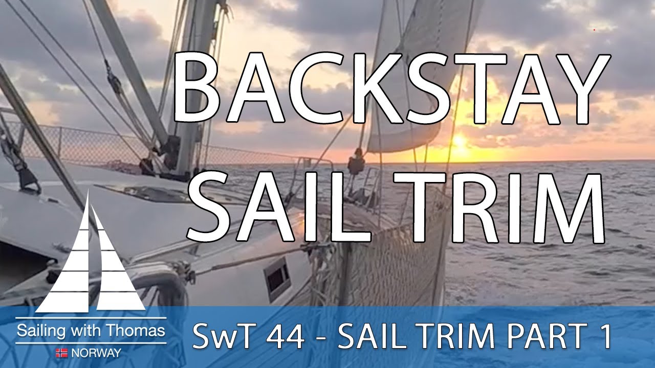 backstay on a sailboat