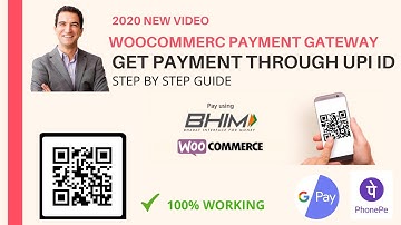 NEW 2021 | How To Integrate UPI ID  Payment Gateway  In Woo commerce WordPress | Google Pay | BHIM
