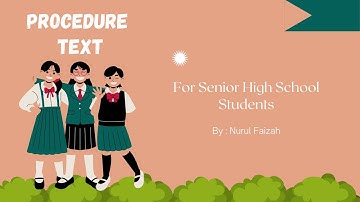 Video Learning Procedure Text - Nurul Faizah