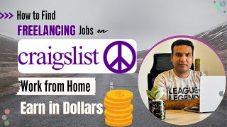 How to Get Freelancing Jobs on Craigslist Make Money on Craigslist 2023 Freelancing on Craigslist